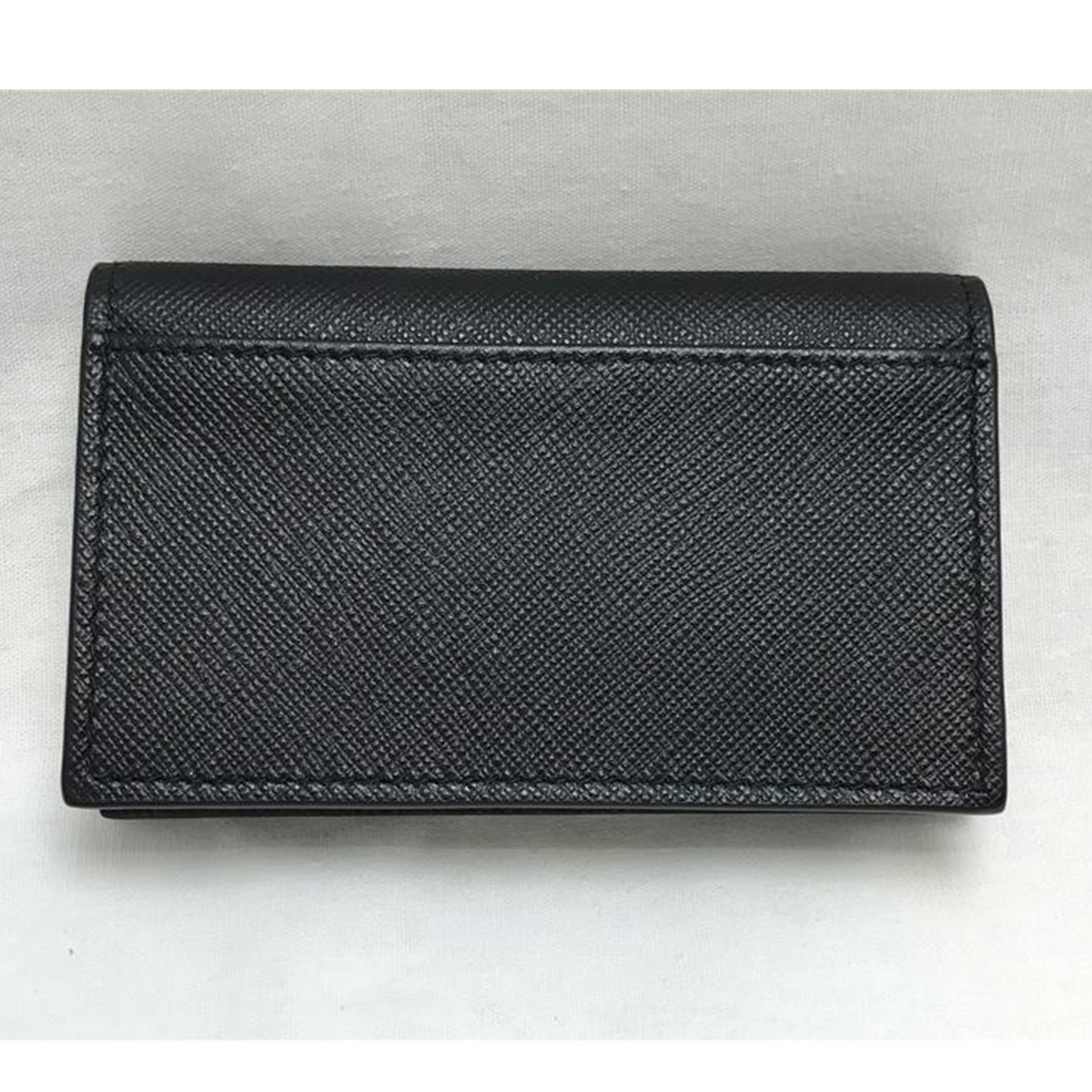 Prada Saffiano Case Black Card